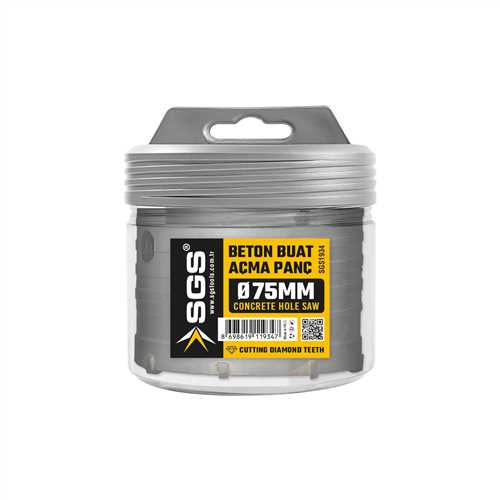 BETON BUAT AÇMA PANÇ ADAPTÖRSÜZ 75 MM