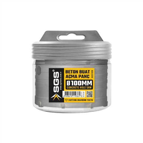 BETON BUAT AÇMA PANÇ ADAPTÖRSÜZ 100 MM