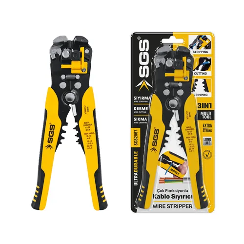 ÇOK FONKSİYONLU KABLO SIYIRICI 3 in 1