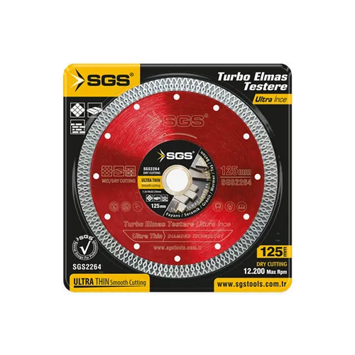 TURBO ELMAS TESTERE (ULTRA HASSAS KESİCİ) (125MM)