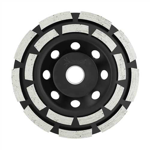 ÇİFT SIRA ELMAS BETON TAŞLAMA DİSKİ  125 MM