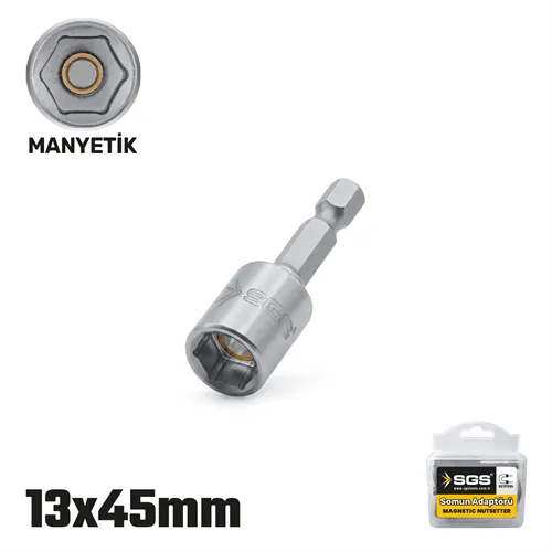 MANYETİK SOMUN ADAPTÖRÜ 13MM*45MM