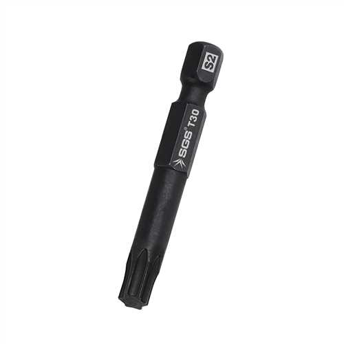 TORX UÇLU BİTS S2 T30 50mm Black-Pro Series