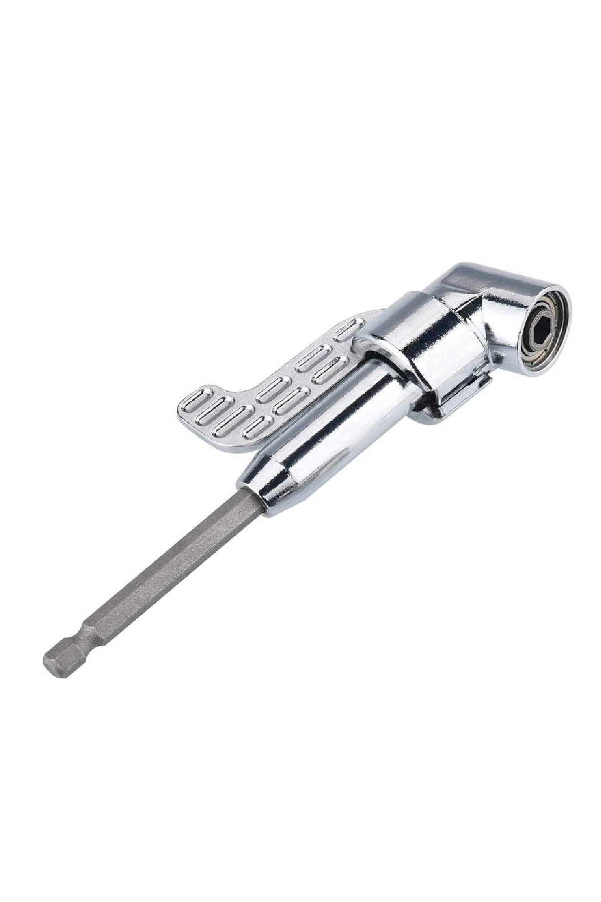 SGS3892 105 Derece Uzun Köşe Vidalama Adaptörü 1/4 HEX Manyetik 360 Döner