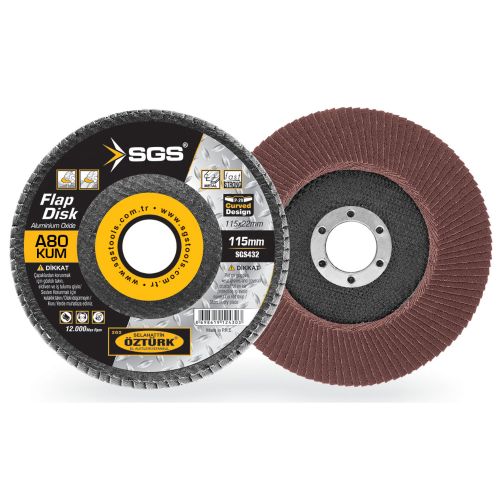 FLAP DİSK 115MM AO 80KUM