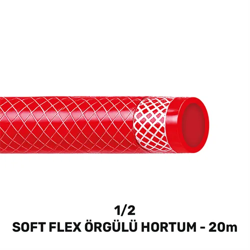 1/2 SOFTFLEX ÖRGÜLÜ HORTUM 20 MT (100gr/mt)