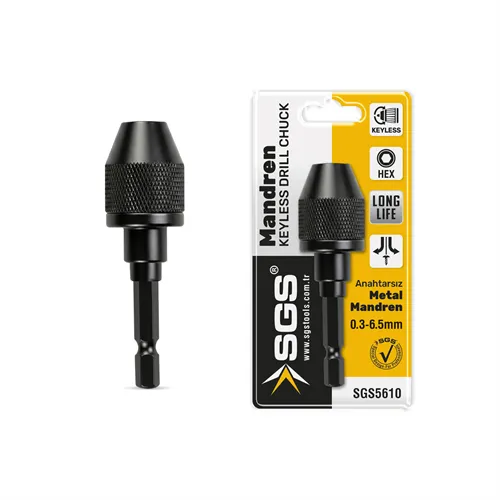 OTOMATİK 1/4’’ HEX MİNİ METAL MANDREN 0.3-6.5 MM