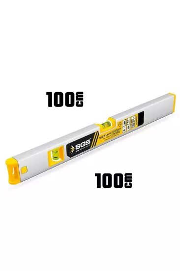 100 Cm Profesyonel Alüminyum Su Terazisi SGS1727