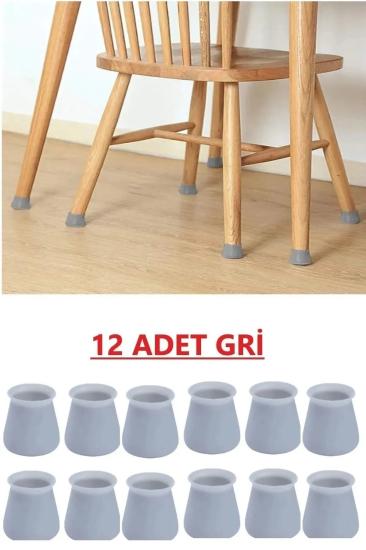 Sandalye Ayak Koruyucu Çizdirmez Kaydırmaz Silikon