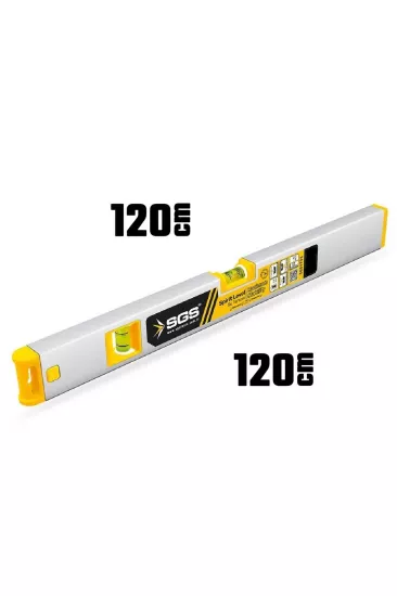 120 Cm Profesyonel Alüminyum Su Terazisi SGS1728