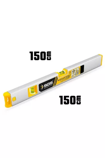 150 Cm Profesyonel Alüminyum Su Terazisi SGS1729