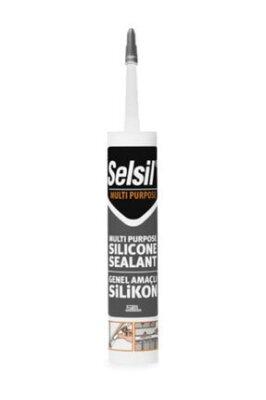 Siyah Universal Silikon - 280 gr - Dolgu Silikonu