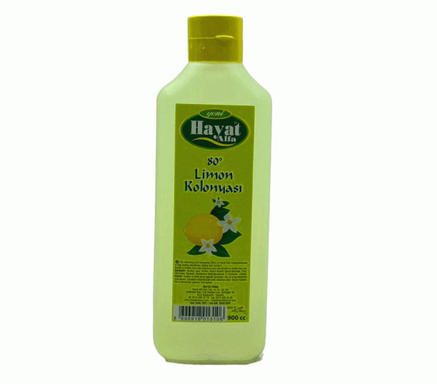 Limon Kolonyası - 900 ml - 80 Derece