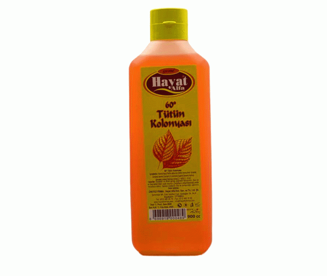 Tütün Kolonyası - 900 ml - 80 Derece