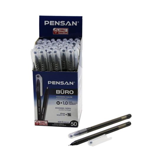 Tükenmez Kalem - Siyah Renk - 1.0 mm Medium Uç - 1 Adet Tükenmez Kalem - Siyah Renk - 1.0 mm Medium Uç - 1 Adet