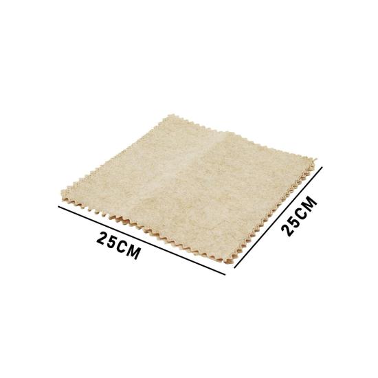 Saf Doğal Temizlik Bezi Seti - 3’lü Paket - Lif Kabak Özlü - 25x25 cm