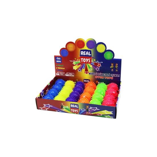 Kirpi Dikenli Top Oyuncak - Işıklı - Sesli - Renkli Kirpi Dikenli Top Oyuncak - Işıklı - Sesli - Renkli