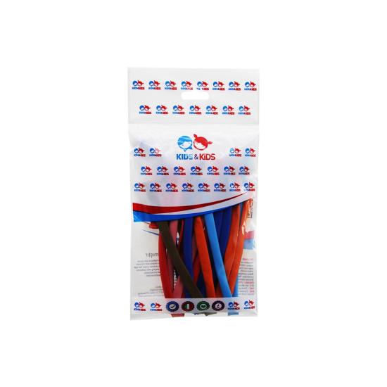10’lu Sosis Balon - Renkli - Paketli 10’lu Sosis Balon - Renkli - Paketli