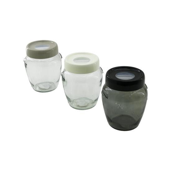 Cam Kavanoz - 580 ml - Şeffaf