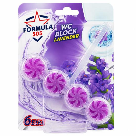 4’lü WC Blok - Lavanta Kokulu - 2 Adet - 6 Etkili - 200 gr