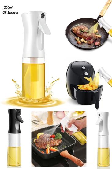 Airfryer İçin Cam Şişe Yağdanlık Airfryer Aksesuar Cam Yağlık Püskürtmeli Fısfıs Yağlık