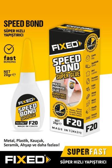 20Gr Çok Amaçlı Süper Hızlı Yapıştırıcı F20