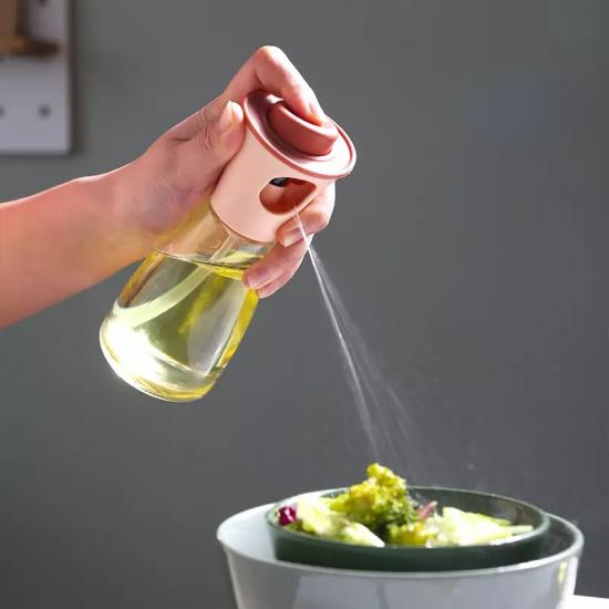 220 ml Çok Amaçlı Spreyli Cam Şişe Sirkelik Yağdanlık 1 Adet