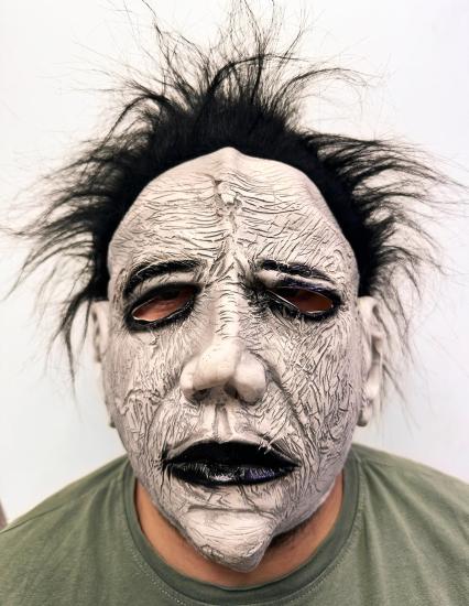 Michael Myers Siyah Saçlı Yüz Maskesi