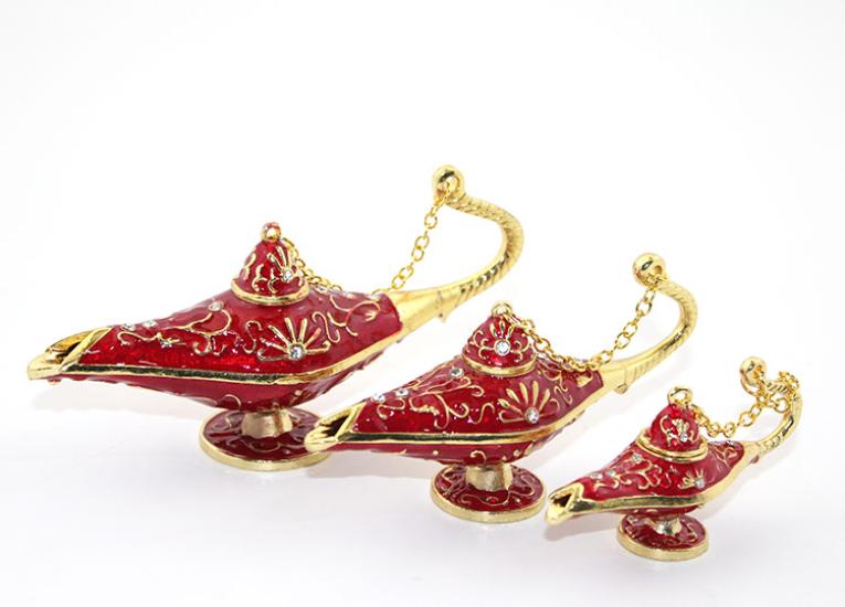 Swarovski Taşlı 3’lü Alaaddin Lambası