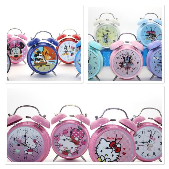 Kuromi, Hello Kitty, Mickey Mouse Masa Üstü Çalar Saat