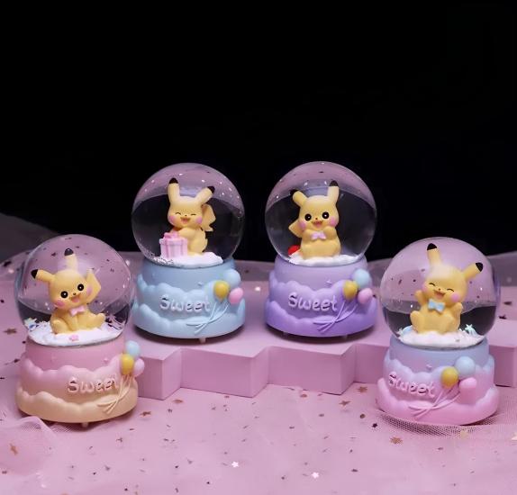 Pokemon Işıklı Kar Küresi 9 Cm