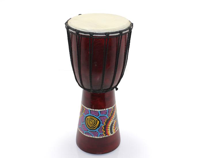 Batikli Ahşap Darbuka 30 Cm