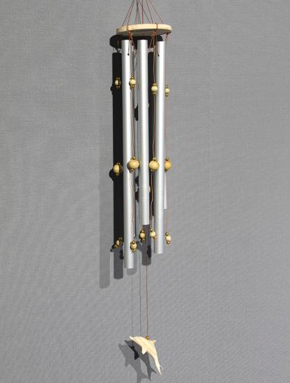 Boncuklu Metal Rüzgar Çanı Model 1