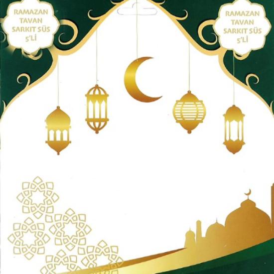 5’li Sarkıt Ramazan Süsü