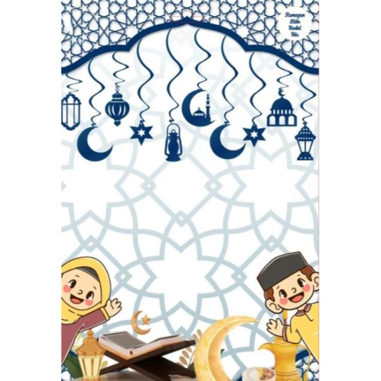 Ramazan Tavan Süsü 10’lu Metalize Lacivert