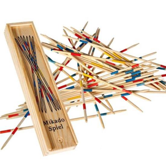 Ahşap Mikado Oyunu Ahşap Mikado Oyunu