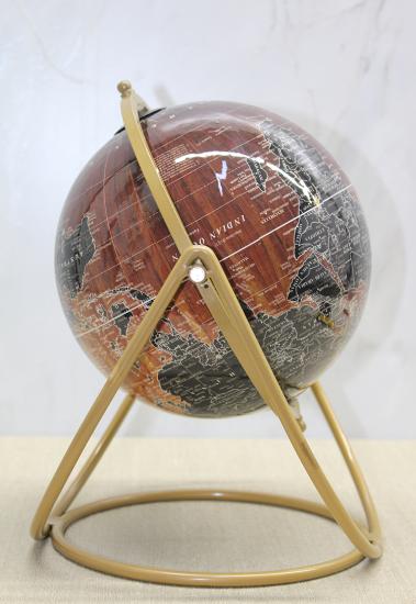 Dekoratif Metal Standlı Dünya Küre - Model 1
