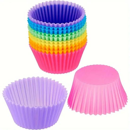 12’li Silikon Muffin Kalıbı