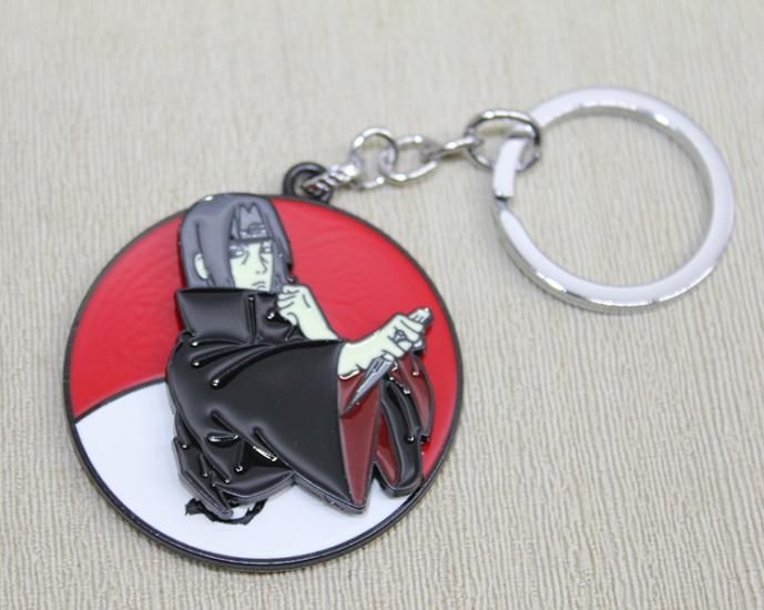 Metal Dönen Itachi Uchiha Anahtarlık