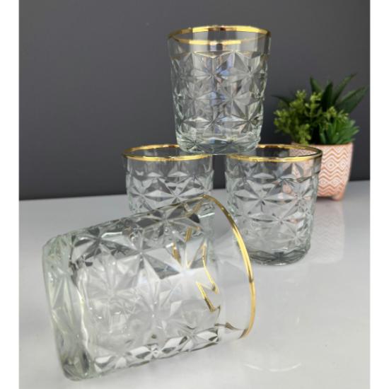 6’lı Kristal Meşrubat Bardağı 300 ml