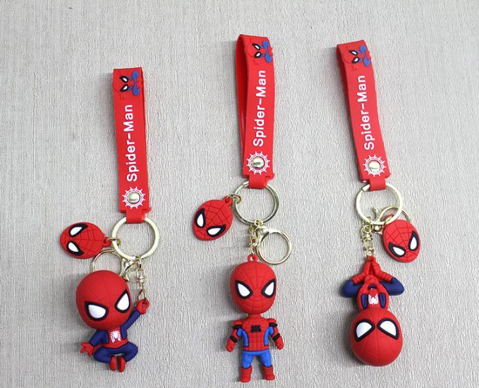 Spiderman Silikon Anahtarlık