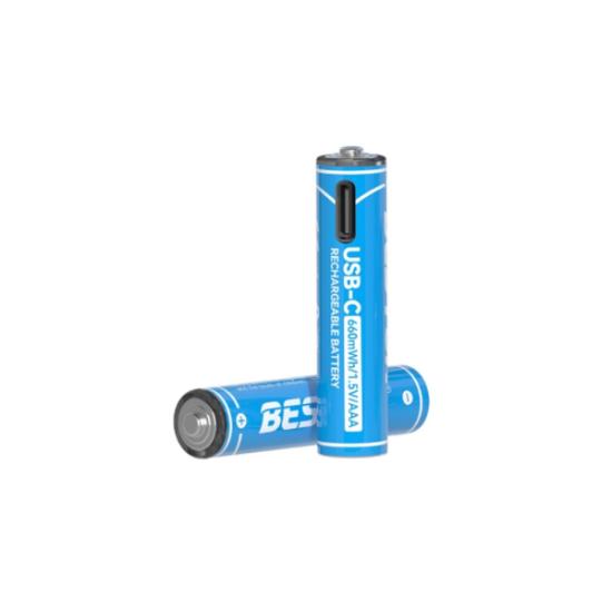 AAA Şarj Edilebilir 2’li 1.5V USB-C İnce Pil