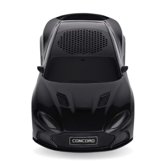 Siyah Araba Tasarımlı Hoparlör - Bluetooth FM USB Özellikli