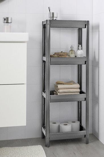 4 Katlı Banyo Balkon ve Mutfak Rafı Düzenleyici Raf