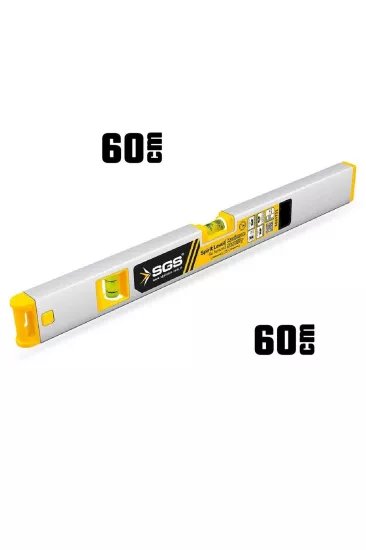 60 Cm Profesyonel Alüminyum Su Terazisi SGS1725
