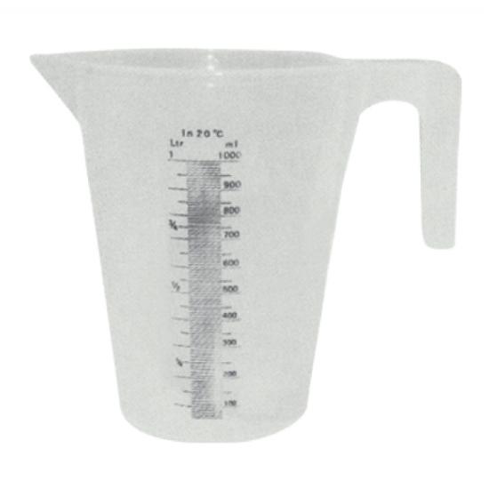 Plastik Litre Ölçü Kabı 1lt