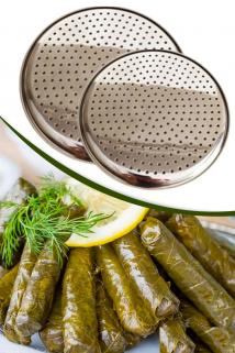  Isıya Dayanıklı Paslanmaz Çelik Metal Dolma Sarma Altlıkları 2 Boy