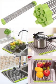 Biterse Multifunctional Katlanır Süzgeç Nihale Bulaşık Kurutmalık