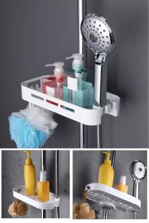 Robot Duş Sistemine Takılan Banyo Duş Organizer
