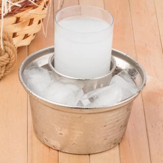 Bakır Ehlikeyf Bardak Tutucu Gümüş Renk